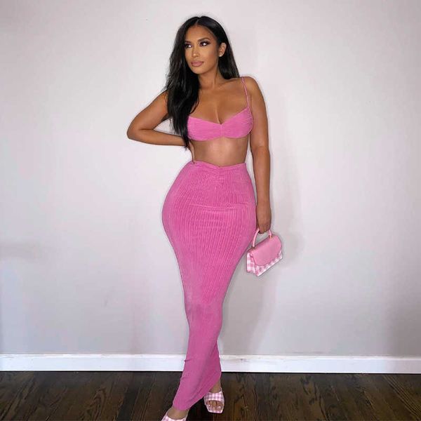 two piece dress echoine strap sling crop pleated fold midi skirt two piece set party outfits women clothing summer steetwear t230113, White
two piece dress echoine strap sling crop pleated fold midi skirt two piece set party outfits women clothing summer steetwear t230113, White