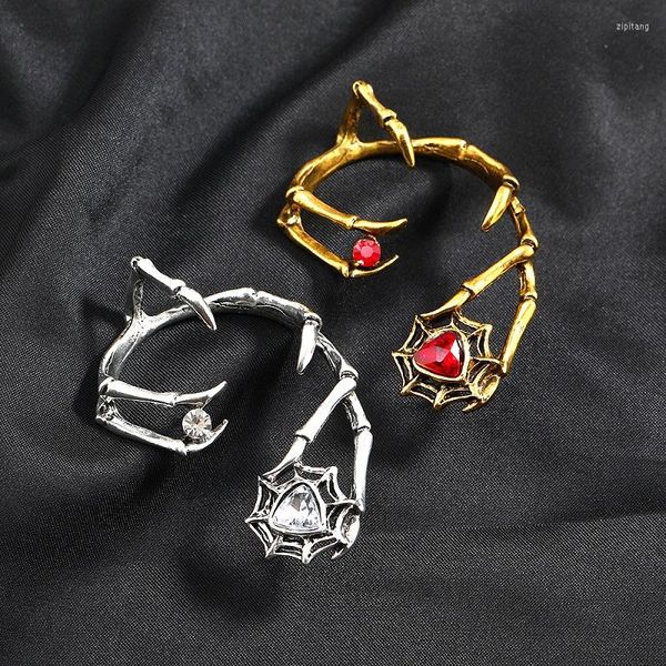backs earrings gothic crystal spider skeleton cuff for women hyperbole vintage ear clip accessories punk jewelry girls gift, Silver
backs earrings gothic crystal spider skeleton cuff for women hyperbole vintage ear clip accessories punk jewelry girls gift, Silver