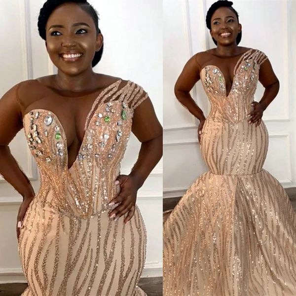 2023 arabic aso ebi gold mermaid prom dresses crystals sequined lace evening formal party second reception birthday engagement bridesmaid go, Black
2023 arabic aso ebi gold mermaid prom dresses crystals sequined lace evening formal party second reception birthday engagement bridesmaid go, Black