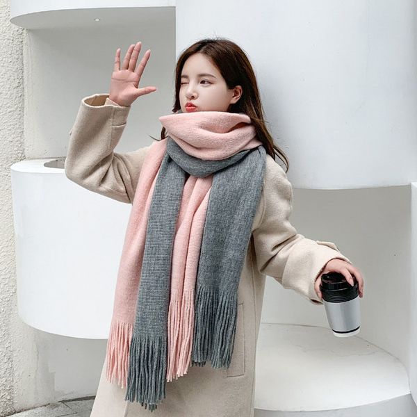 fashion face masks neck gaiter women's scarf winter shawl woman scarves for patchwork colors knitted thick warm luxury student girlfrie
fashion face masks neck gaiter women's scarf winter shawl woman scarves for patchwork colors knitted thick warm luxury student girlfrie