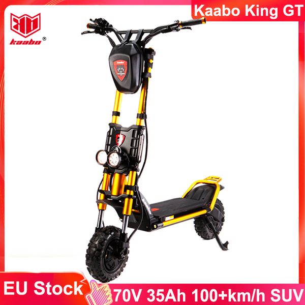 Image of EU Stock Kaabo Wolf King GT PRO 11inch 72V 35AH 21700 Battery Top speed 100km/h With TFT Display Sine Wave Controller Electric Scooter Monster Scooter SUV scooter