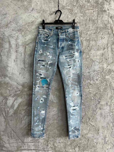 new fashion mens hole decoration jeans ~ us size 29 - 36 - men s designer jeans, Blue
new fashion mens hole decoration jeans ~ us size 29 - 36 - men s designer jeans, Blue