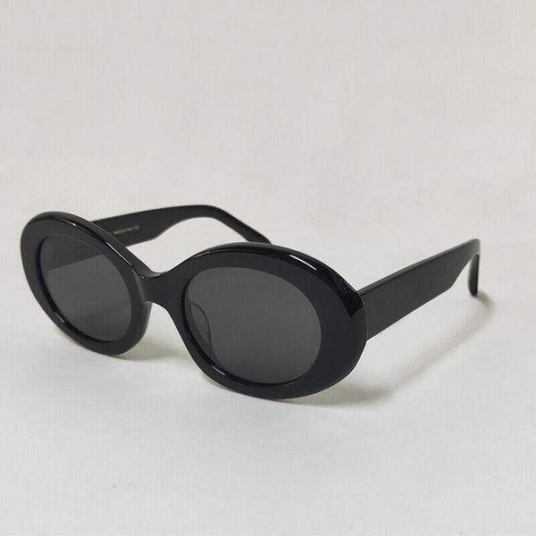 40194 black/grey oval sunglasses for women mens designer sun glasses uv400 protection eyewear gafas de sol with box, White;black
40194 black/grey oval sunglasses for women mens designer sun glasses uv400 protection eyewear gafas de sol with box, White;black