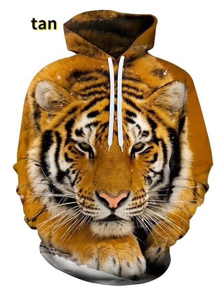 men's hoodies sweatshirts fashion animal 3d graphic tiger/lion print casual long sleeved pullover 230113, Black
men's hoodies sweatshirts fashion animal 3d graphic tiger/lion print casual long sleeved pullover 230113, Black