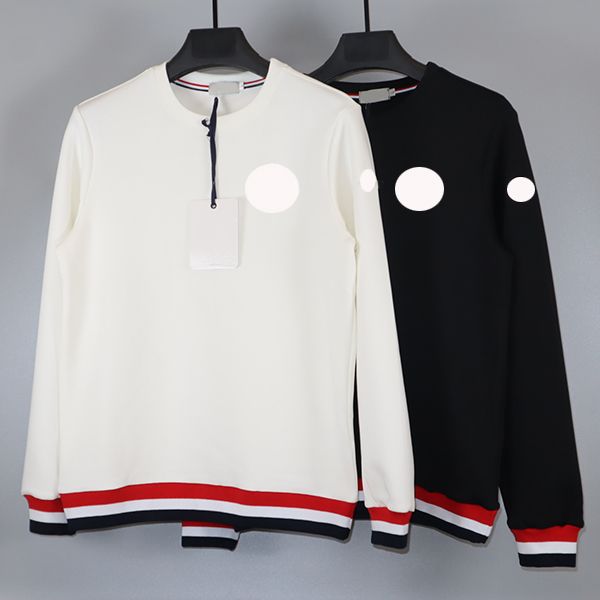 chest embroidery mens sweatshirt bottom color stripe men hoodie arm sweatshirts sweater size m--xxl, Black
chest embroidery mens sweatshirt bottom color stripe men hoodie arm sweatshirts sweater size m--xxl, Black