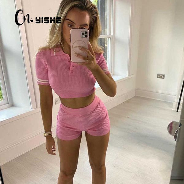 two piece dress cnyishe streetwear sweet two piece set women sets suits fashion short sleeve crop fitness biker shorts 2-pieces women t2301, White
two piece dress cnyishe streetwear sweet two piece set women sets suits fashion short sleeve crop fitness biker shorts 2-pieces women t2301, White