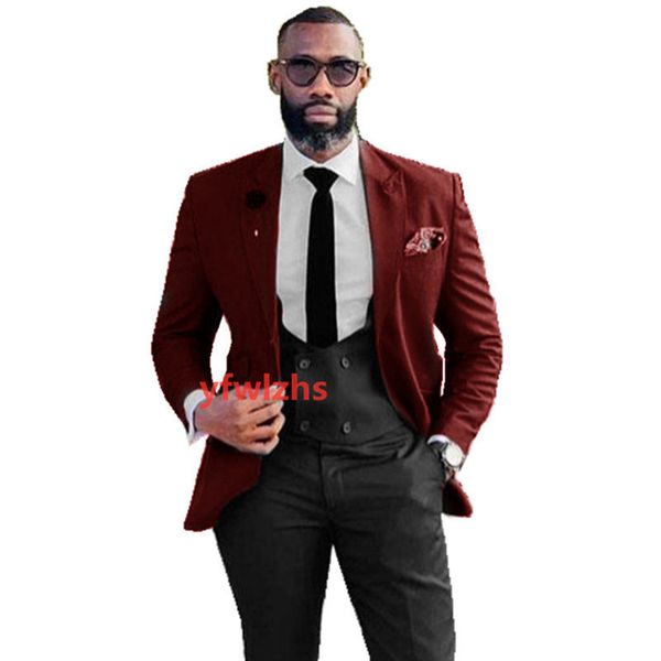 handsome two buttons groomsmen peak lapel groom tuxedos mens wedding dress man jacket blazer prom dinner suits jacket pants tie vest w1120, Black;gray
handsome two buttons groomsmen peak lapel groom tuxedos mens wedding dress man jacket blazer prom dinner suits jacket pants tie vest w1120, Black;gray