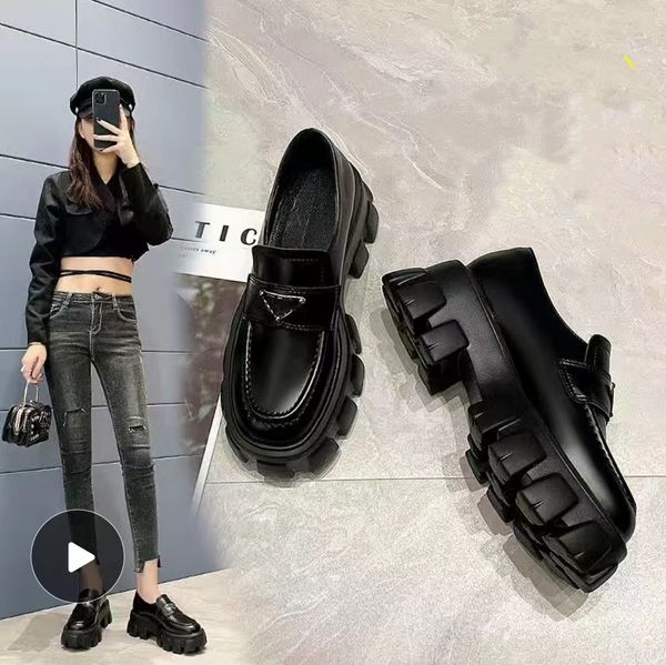 p designer shoes men women soft cowhide platform sneakers triangle loafers rubber black shiny leather chunky round head sneaker thick bottom
p designer shoes men women soft cowhide platform sneakers triangle loafers rubber black shiny leather chunky round head sneaker thick bottom