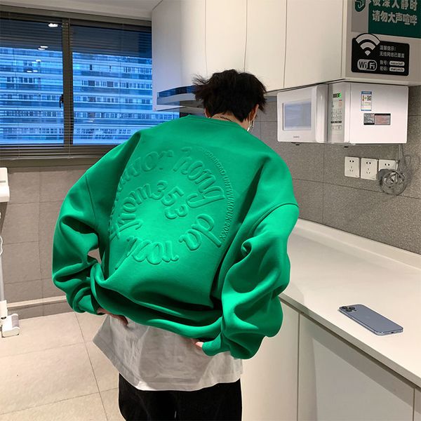 men's hoodies sweatshirts privathinker foaming printed oversized korean man casual long sleeve pullovers male 230113, Black
men's hoodies sweatshirts privathinker foaming printed oversized korean man casual long sleeve pullovers male 230113, Black