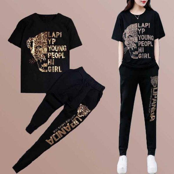 two piece dress casual women two piece outfits summer letter 2 piece set and pants spring korean tracksuit women's tracksuits matching, White
two piece dress casual women two piece outfits summer letter 2 piece set and pants spring korean tracksuit women's tracksuits matching, White