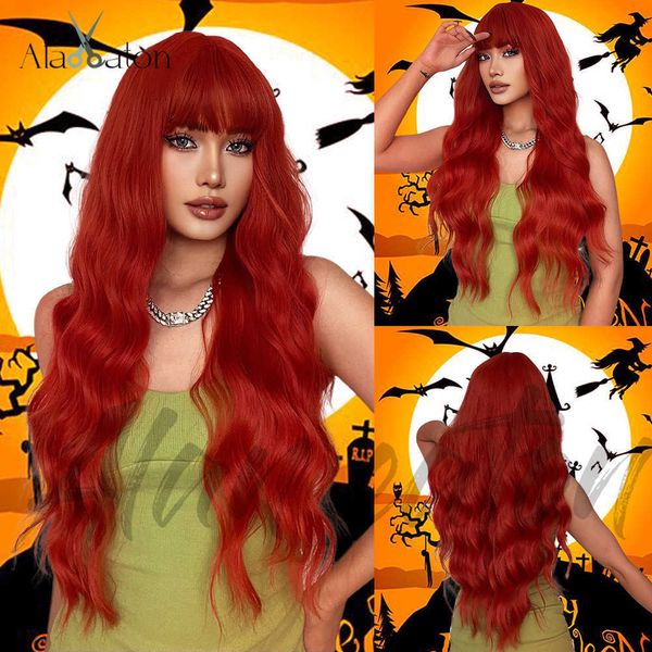 hair synthetic wigs female long water wave qi bangs orange role play cosplay lolita 1201, Black
hair synthetic wigs female long water wave qi bangs orange role play cosplay lolita 1201, Black
