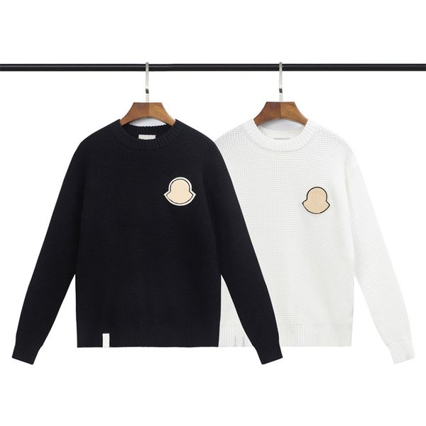 designer mens sweaters fashion women clothing casual wool knitted pullover crew neck 2 colors, White;black
designer mens sweaters fashion women clothing casual wool knitted pullover crew neck 2 colors, White;black