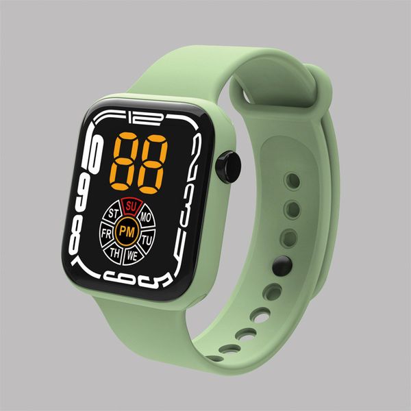 new design kids watch candy sport led digital watches silicone strap waterproof electronic wristwatch for children boys girls gifts, Slivery;brown
new design kids watch candy sport led digital watches silicone strap waterproof electronic wristwatch for children boys girls gifts, Slivery;brown