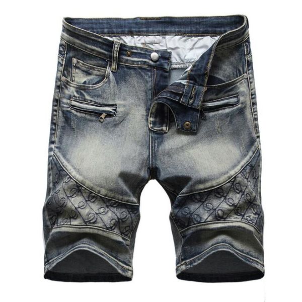 men s jeans plus size floral flower emboridery denim high street biker shorts 230112, Blue
men s jeans plus size floral flower emboridery denim high street biker shorts 230112, Blue