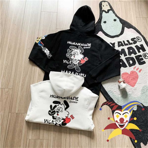 men's hoodies sweatshirts human made hoodie men women human made cartoon character pullover 22ss t230111, Black
men's hoodies sweatshirts human made hoodie men women human made cartoon character pullover 22ss t230111, Black