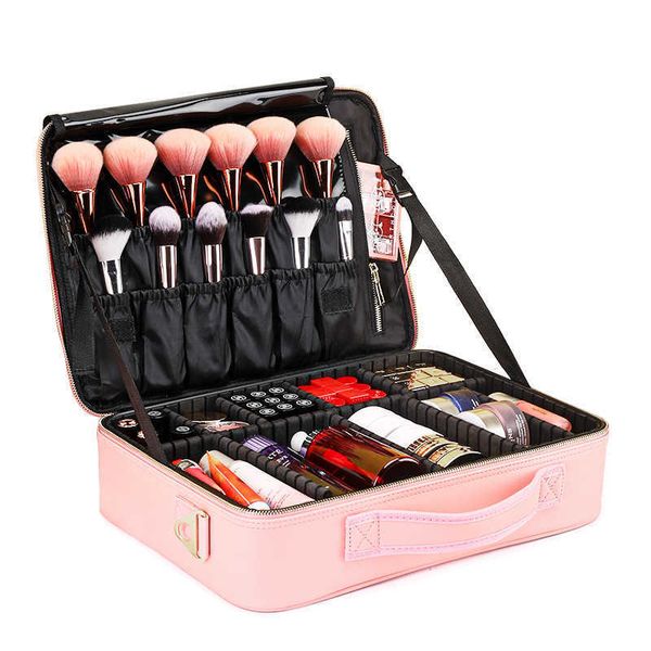 cosmetic bags cases professional partition pink pu skin cosmetic bag storage follow up nail tattoo portable case large capacity 230113
cosmetic bags cases professional partition pink pu skin cosmetic bag storage follow up nail tattoo portable case large capacity 230113
