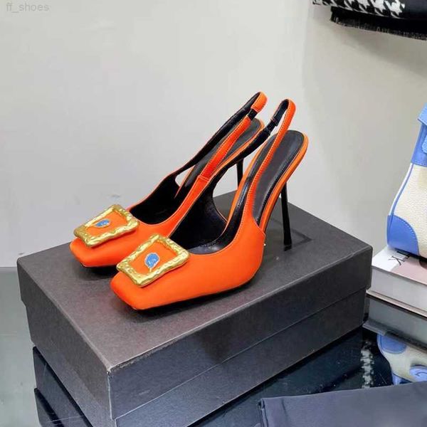 2023 square button decorative stilettos shoes designer evening dress shoes satin silk smooth 11cm, Black
2023 square button decorative stilettos shoes designer evening dress shoes satin silk smooth 11cm, Black