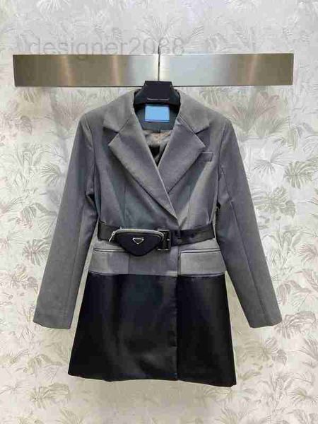women's jackets designer fashion dress with belt bag autumn new high waist notched long sleeve casual blazer dresses for women rzhq, Black;brown
women's jackets designer fashion dress with belt bag autumn new high waist notched long sleeve casual blazer dresses for women rzhq, Black;brown