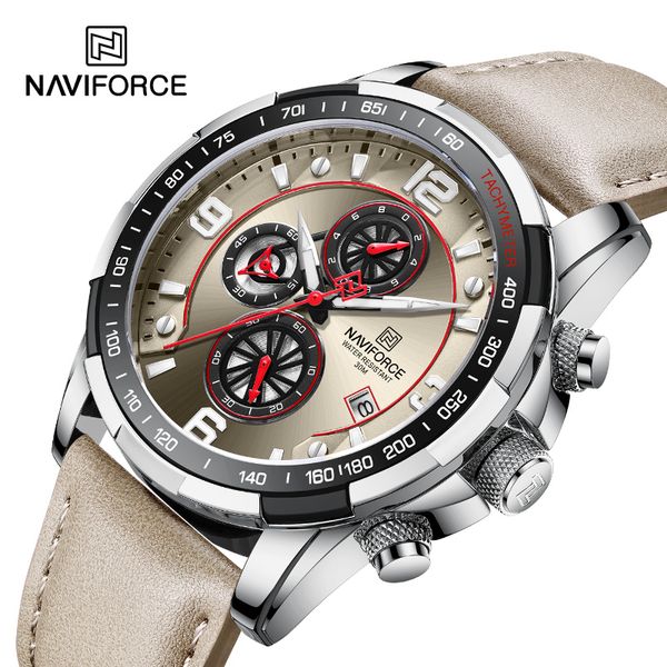 wristwatches brand luxury naviforce 100% original fashion watch for men multifunction sport waterproof man quartz wristwatches clock 230113, Slivery;brown
wristwatches brand luxury naviforce 100% original fashion watch for men multifunction sport waterproof man quartz wristwatches clock 230113, Slivery;brown