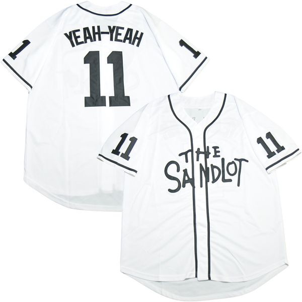 the sandlot #11 alan yeah-yeah fashion movie baseball jersey stitched s-3xl, Black;red
the sandlot #11 alan yeah-yeah fashion movie baseball jersey stitched s-3xl, Black;red