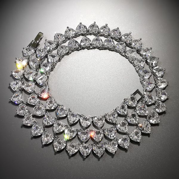 chokers 6mm heart cz stone tennis chain 3 colors iced out choker necklace for men women hiphop jewelry gifts 230113, Golden;silver
chokers 6mm heart cz stone tennis chain 3 colors iced out choker necklace for men women hiphop jewelry gifts 230113, Golden;silver