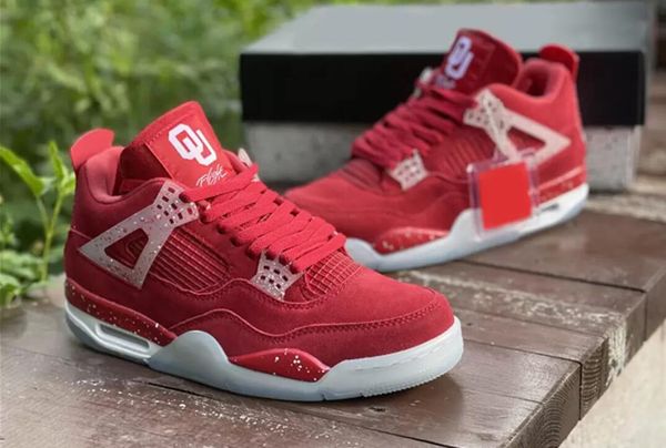 2023 authentic 4 oklahoma sooners pe shoes 4s red crush white florida gators men sports outdoor sneakers with original box size us4-13
2023 authentic 4 oklahoma sooners pe shoes 4s red crush white florida gators men sports outdoor sneakers with original box size us4-13