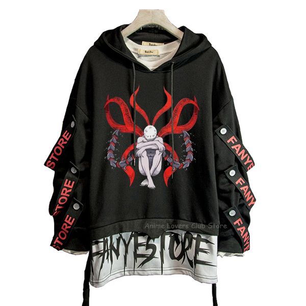 mens hoodies sweatshirts anime ribbons letter print hoodie tokyo ghoul streetwear sweatshirt y2k patchwork pullover harajuku men 230113, Black
mens hoodies sweatshirts anime ribbons letter print hoodie tokyo ghoul streetwear sweatshirt y2k patchwork pullover harajuku men 230113, Black