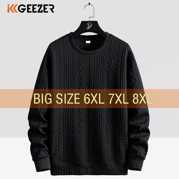 men's hoodies sweatshirts men long sleeve oversized plus size 6xl 7xl 8xl o-neck pullovers streetwear fashion sportswear male autumn wi, Black
men's hoodies sweatshirts men long sleeve oversized plus size 6xl 7xl 8xl o-neck pullovers streetwear fashion sportswear male autumn wi, Black