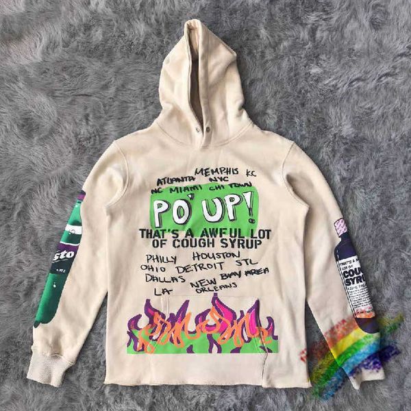 men's hoodies sweatshirts homme femme hoodie pullover men women 1 1 foaming printing hoodie 2020fw hoody sweatshirts t230111, Black
men's hoodies sweatshirts homme femme hoodie pullover men women 1 1 foaming printing hoodie 2020fw hoody sweatshirts t230111, Black
