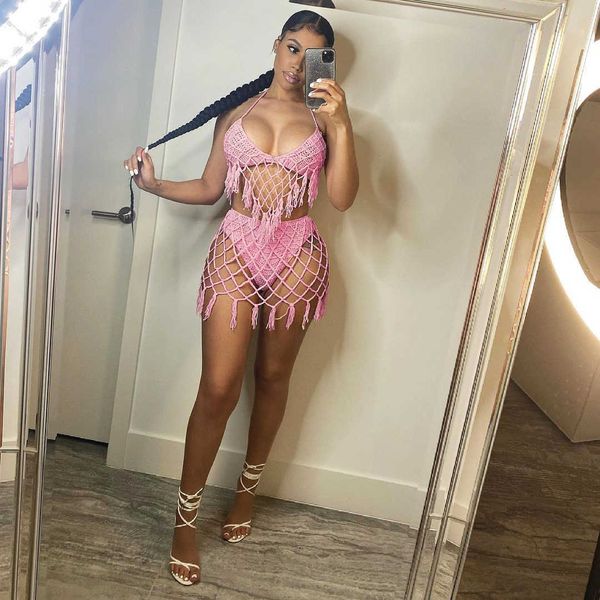 two piece dress echoine fringe tassel bra bikini set swimsuit beach two piece set swimwear knitted bathing suit summer women beachwear t2301, White
two piece dress echoine fringe tassel bra bikini set swimsuit beach two piece set swimwear knitted bathing suit summer women beachwear t2301, White
