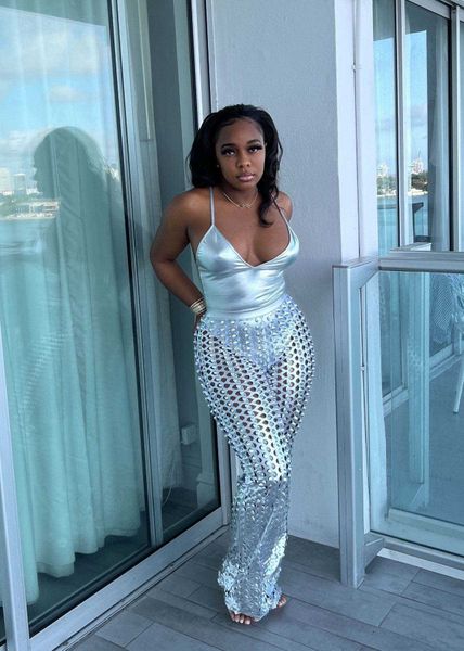 two piece dress echoine summer new design silver gold bodysuit pants set two piece set bodycon fitness party outfits hole fishnet trousers t, White
two piece dress echoine summer new design silver gold bodysuit pants set two piece set bodycon fitness party outfits hole fishnet trousers t, White