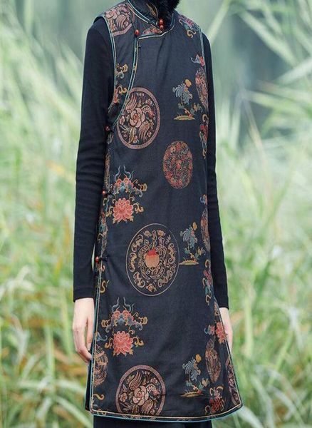 ethnic clothing traditional tang suit waistcoat midlength chinese style cotton vest women vintage gilet sleeveless mt7805936536, Red
ethnic clothing traditional tang suit waistcoat midlength chinese style cotton vest women vintage gilet sleeveless mt7805936536, Red