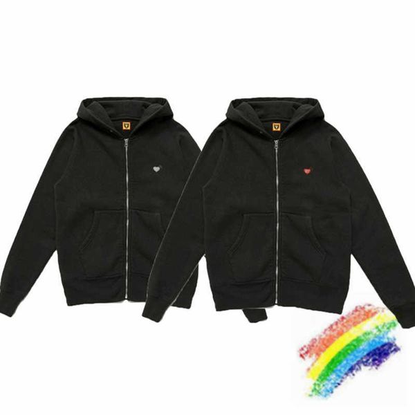 men's hoodies sweatshirts black cardigan human made heart zipper hoodie men women 1 1 sweatshirts 2022fw pullovers t230111
men's hoodies sweatshirts black cardigan human made heart zipper hoodie men women 1 1 sweatshirts 2022fw pullovers t230111