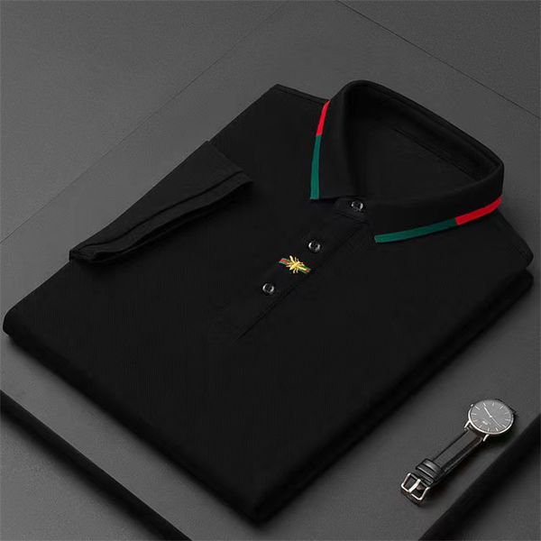 high end brand embroidered short sleeved cotton polo shirt men s t shirt korean fashion clothing summer luxury size m-4xl, White;black
high end brand embroidered short sleeved cotton polo shirt men s t shirt korean fashion clothing summer luxury size m-4xl, White;black