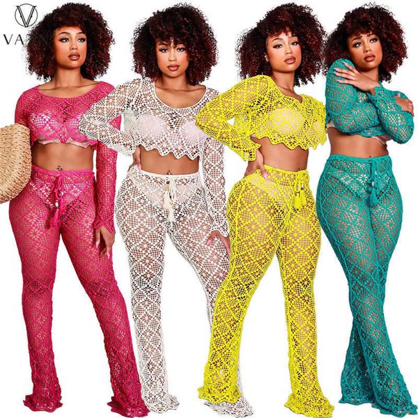 two piece dress 2022 lace summer new holiday style women suit long sleeve dew waist elastic long pants pure color 2 piece set t230113, White
two piece dress 2022 lace summer new holiday style women suit long sleeve dew waist elastic long pants pure color 2 piece set t230113, White