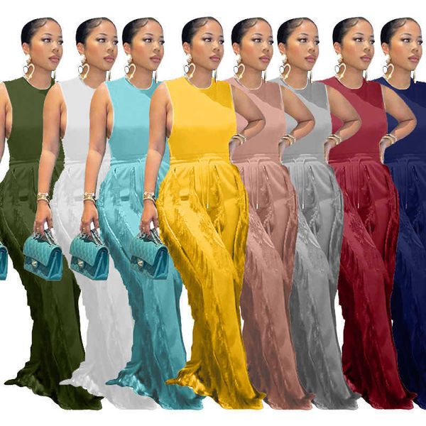 two piece dress echoine 2022 new design sleeless bosysuit and tassel pants set two piece set fringe wide leg trousers summer spring matching, White
two piece dress echoine 2022 new design sleeless bosysuit and tassel pants set two piece set fringe wide leg trousers summer spring matching, White