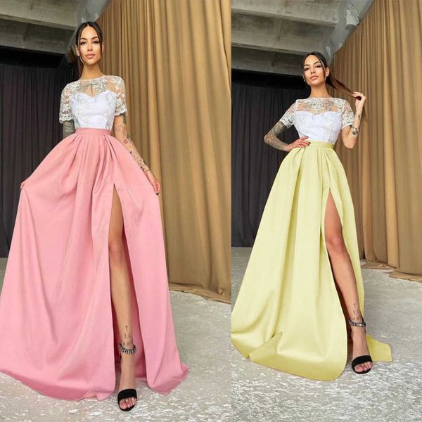 party dresses 2023 women's wedding dress high waist short sleeve banquet evening dress bridesmaid dress, White;black
party dresses 2023 women's wedding dress high waist short sleeve banquet evening dress bridesmaid dress, White;black