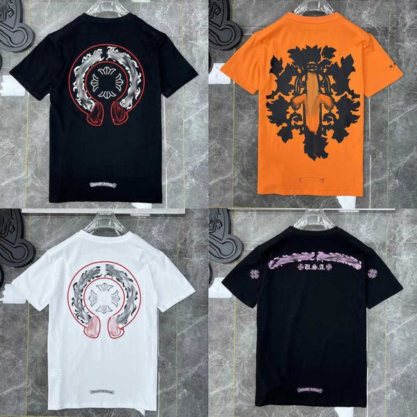 luxury men's fashion brand t shirt tees men women sanskrit letter sweatshirts short sleeve horseshoe couple t-shirt classic cross tee, White;black
luxury men's fashion brand t shirt tees men women sanskrit letter sweatshirts short sleeve horseshoe couple t-shirt classic cross tee, White;black