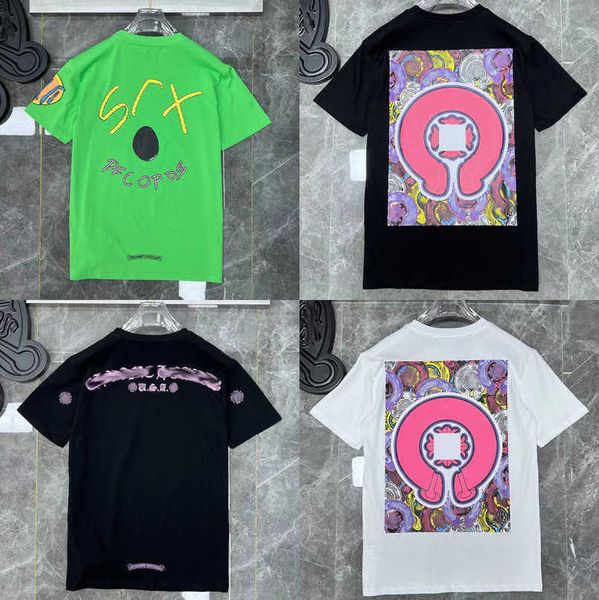 men's fashion luxury t shirt brand ch tees men women sanskrit letter sweatshirts short sleeve horseshoe designer couple t-shirts cross, White;black
men's fashion luxury t shirt brand ch tees men women sanskrit letter sweatshirts short sleeve horseshoe designer couple t-shirts cross, White;black