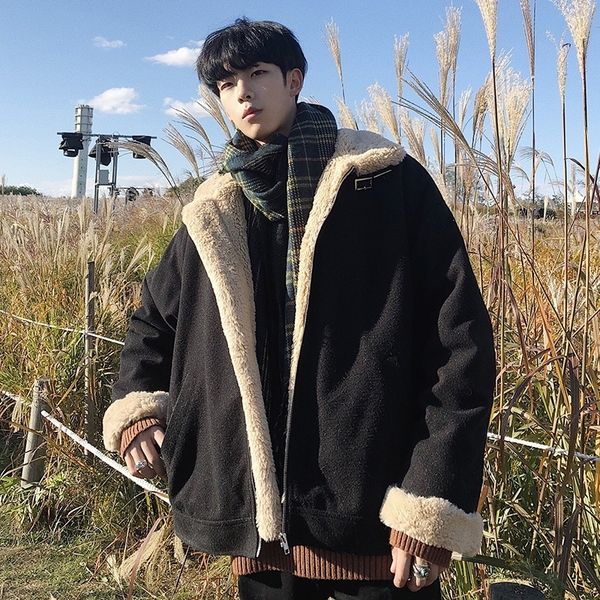 men s jackets winter product thickening plus velvet material cotton black brown plaid and white m xl l230106
men s jackets winter product thickening plus velvet material cotton black brown plaid and white m xl l230106