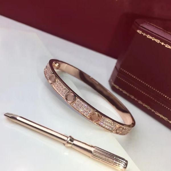 gold diamond bracelet female stainless steel screwdriver couple love bracelet width 7mm diamond valentine's day gift girlfriend designe, Black
gold diamond bracelet female stainless steel screwdriver couple love bracelet width 7mm diamond valentine's day gift girlfriend designe, Black