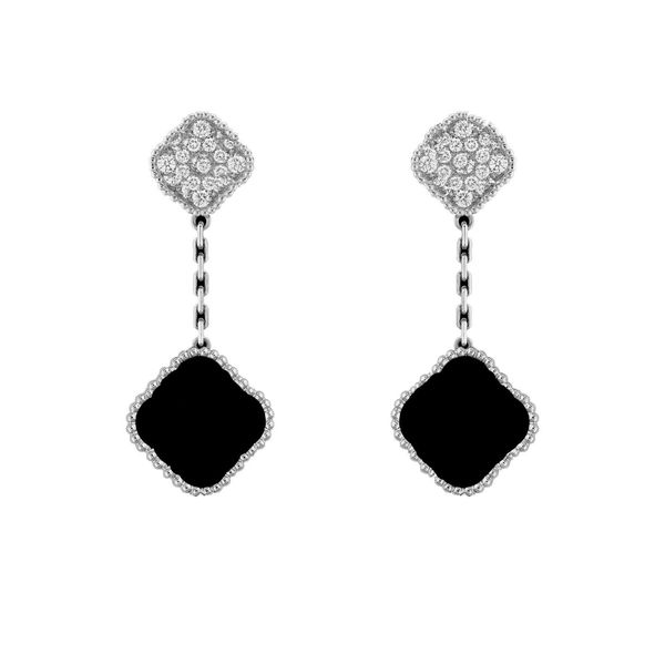 925silver fashion vintage 4/four leaf clover charms stud earrings back mother-pearl 18k gold love earring for women&girls valentine's m, Golden;silver
925silver fashion vintage 4/four leaf clover charms stud earrings back mother-pearl 18k gold love earring for women&girls valentine's m, Golden;silver