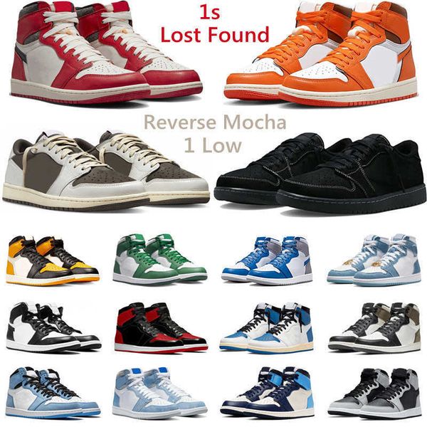 travis scotts 1 basketball shoes men women 1s low black phantom reverse mocha lost found starfish taxi bred patent mens trainer sports
travis scotts 1 basketball shoes men women 1s low black phantom reverse mocha lost found starfish taxi bred patent mens trainer sports