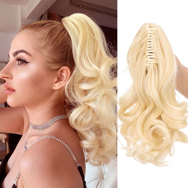 synthetic s jinkaili short curly claw clip on tail hair s heat resistant jaw hairpiece for women blonde 230114, Black
synthetic s jinkaili short curly claw clip on tail hair s heat resistant jaw hairpiece for women blonde 230114, Black