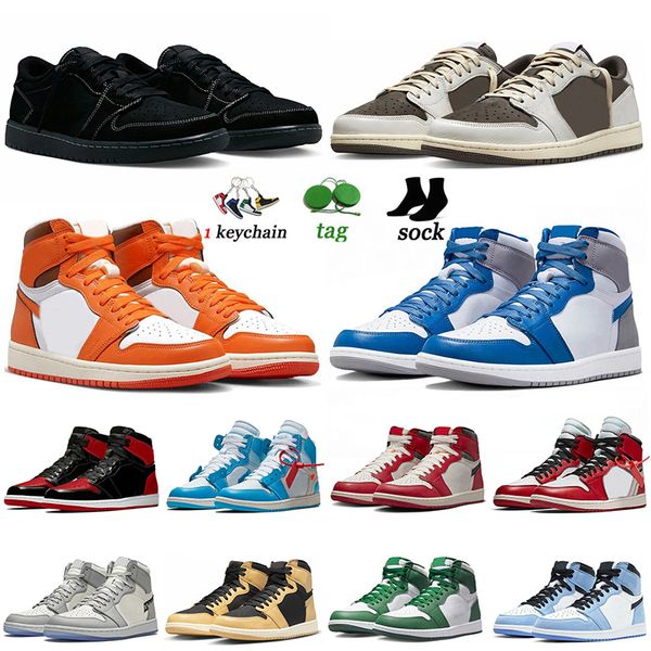 1 1s mens basketball shoes bred patent unc high og blue dark mocha starfish lost found denim shadow 2.0 chicago black phantom men women trai
1 1s mens basketball shoes bred patent unc high og blue dark mocha starfish lost found denim shadow 2.0 chicago black phantom men women trai