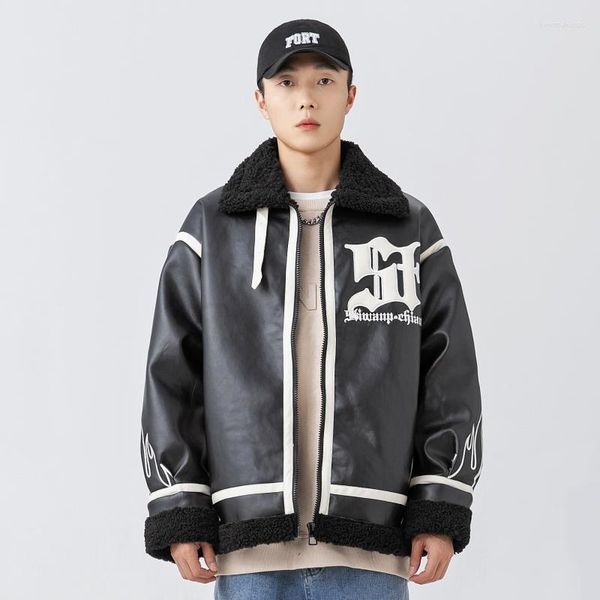 men's jackets down winter women's fashion designer heating fur leather jacket sheepskin wool coat luxury couples pu parkas, Black;brown
men's jackets down winter women's fashion designer heating fur leather jacket sheepskin wool coat luxury couples pu parkas, Black;brown