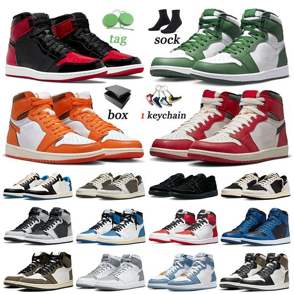 2023 jumpman 1 basketball shoes men 1s hyper royal rebellionaire patent bred dark mocha black phantom stealth gorge green women sports sneak
2023 jumpman 1 basketball shoes men 1s hyper royal rebellionaire patent bred dark mocha black phantom stealth gorge green women sports sneak
