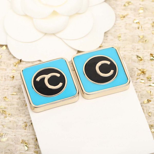 2023 luxury quality charm stud earring with black and blue enamel color design have box stamp ps7534a, Golden
2023 luxury quality charm stud earring with black and blue enamel color design have box stamp ps7534a, Golden