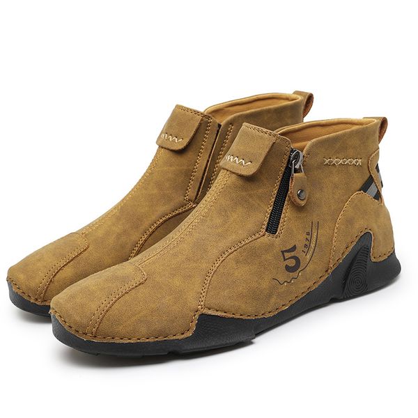 dress shoes men boots classic handmade designer walking flat comfortable climbing hiking moccasin casual driving wearresisting 230114, Black
dress shoes men boots classic handmade designer walking flat comfortable climbing hiking moccasin casual driving wearresisting 230114, Black