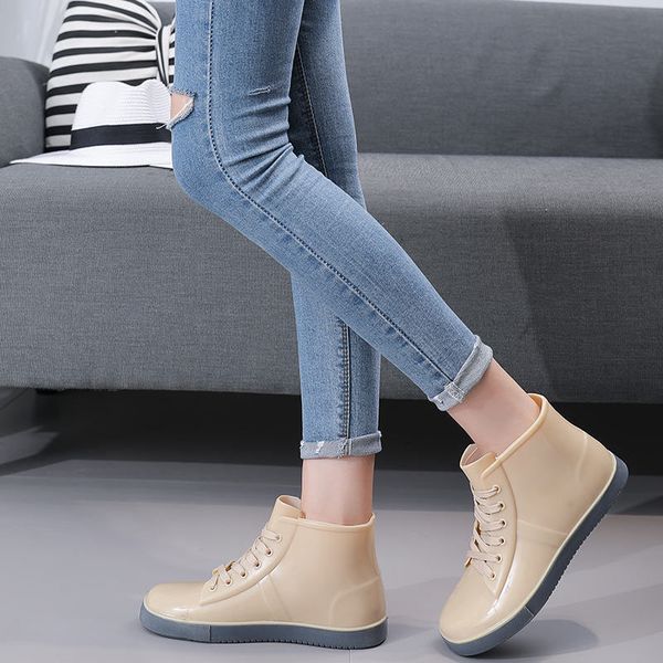 rain boots wholesale ankle solid color women short boots waterproof shoes fashion water woman 230114, Black;red
rain boots wholesale ankle solid color women short boots waterproof shoes fashion water woman 230114, Black;red